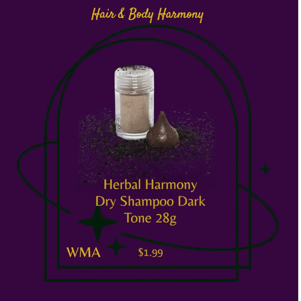 Herbal Harmony Dry Shampoo - Dark