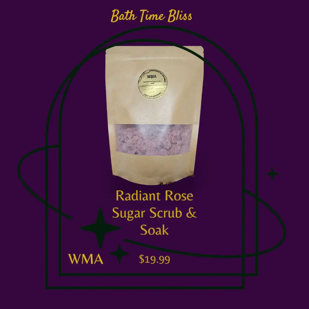 Radiant Rose Sugar Scrub & Soak